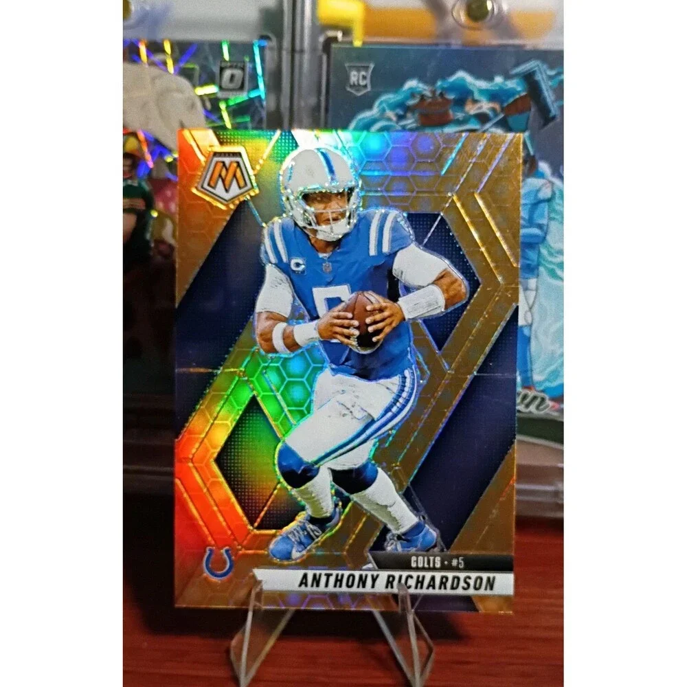 2025 Panini Mosaic - Anthony Richardson #107 Honeycomb Case Hit Prizm Refractor